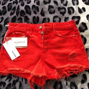 Hey Girlfriend High Rise Shorts